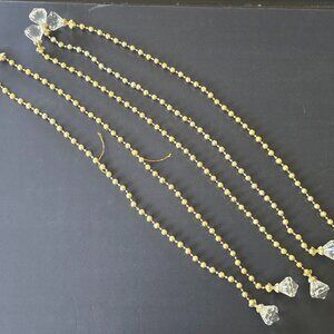 Acrylic Teardrop Garland